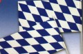 Bavaria Fahne mit Plastikstiel Oktoberfest 10 Stück