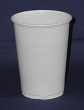 Kunststoff - Plastik Becher weiss 400ml 75 St�ck