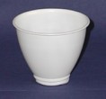 Kunststoff - Plastik Tasseneins�tze 150ml weiss 100 St�ck