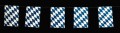 Bayerische Fahnenkette 5 m  Oktoberfest