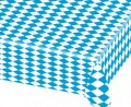 Tischdecke mit bayerischer Raute Oktoberfest Dekoration