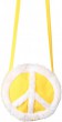 Tasche Peace gelb 1 Stück