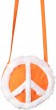 Tasche Peace orange 1 Stück