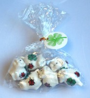 Gl�cksbringer Schweinchen aus Keramik (6er pack)